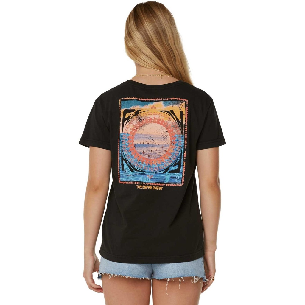 [000203064000000] ROXY Women's They See Me Bfc T-Shirt (XS)