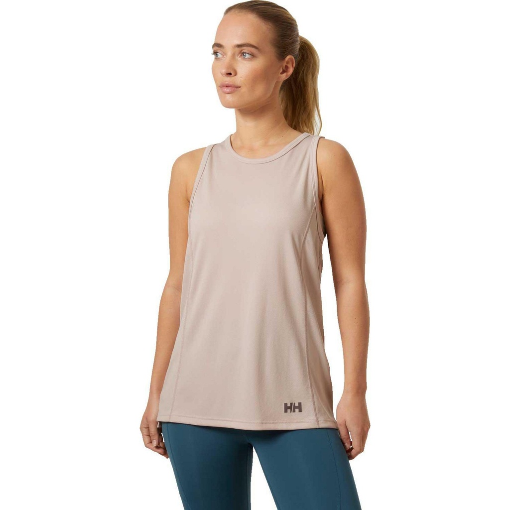 [000203223000004] Helly Hansen Women's LIFA Active Solen Tank Top (Pink Cloud, S)