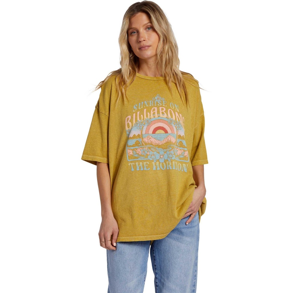[000203725000000] Billabong Women's Sunrise On The Beach T Shirt (S)