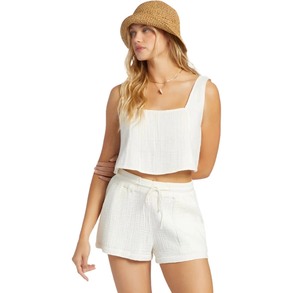 Billabong Women's Open Skies Woven Tank Top
