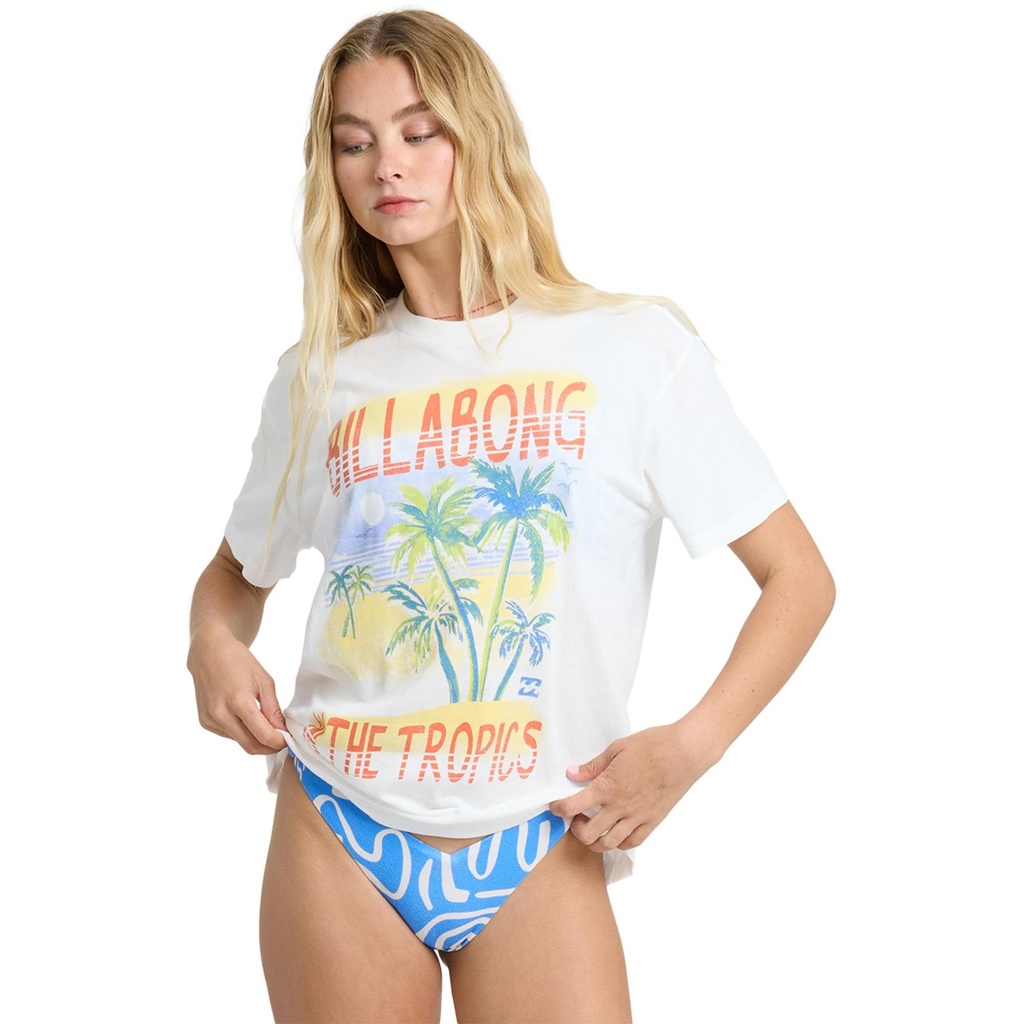 [000203766000000] Billabong Women's Lush Escape Short Sleeve T-Shirt (XS)