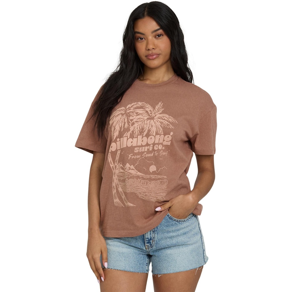 Billabong Women's Sand To Surf Short Sleeve T-Shirt