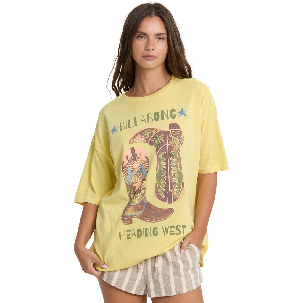 Billabong Women's Ready To Roam Short Sleeve T-Shirt