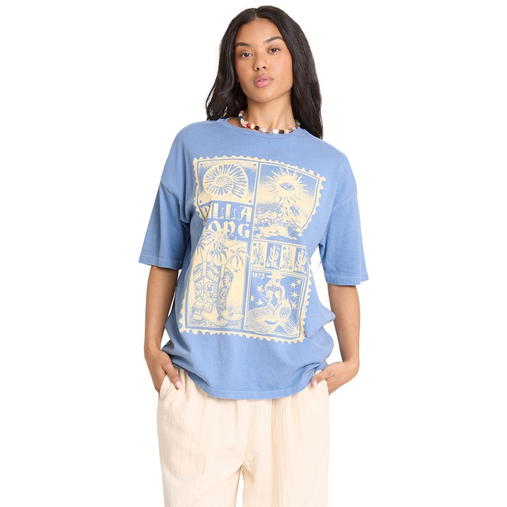 [000203788000000] Billabong Women's Across Skies Short Sleeve T-Shirt (XS)