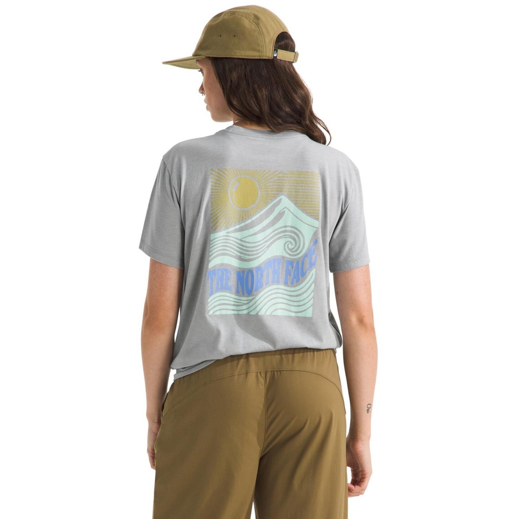 [000204094000000] The North Face Women's Tri-Blend Mountain Escape Short Sleeve Shirt (XS)