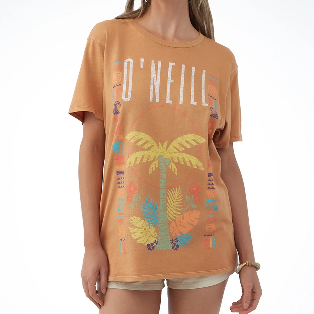 [000204229000000] ONeill Women's Tropical Tide Short Sleeve T Shirt (S)