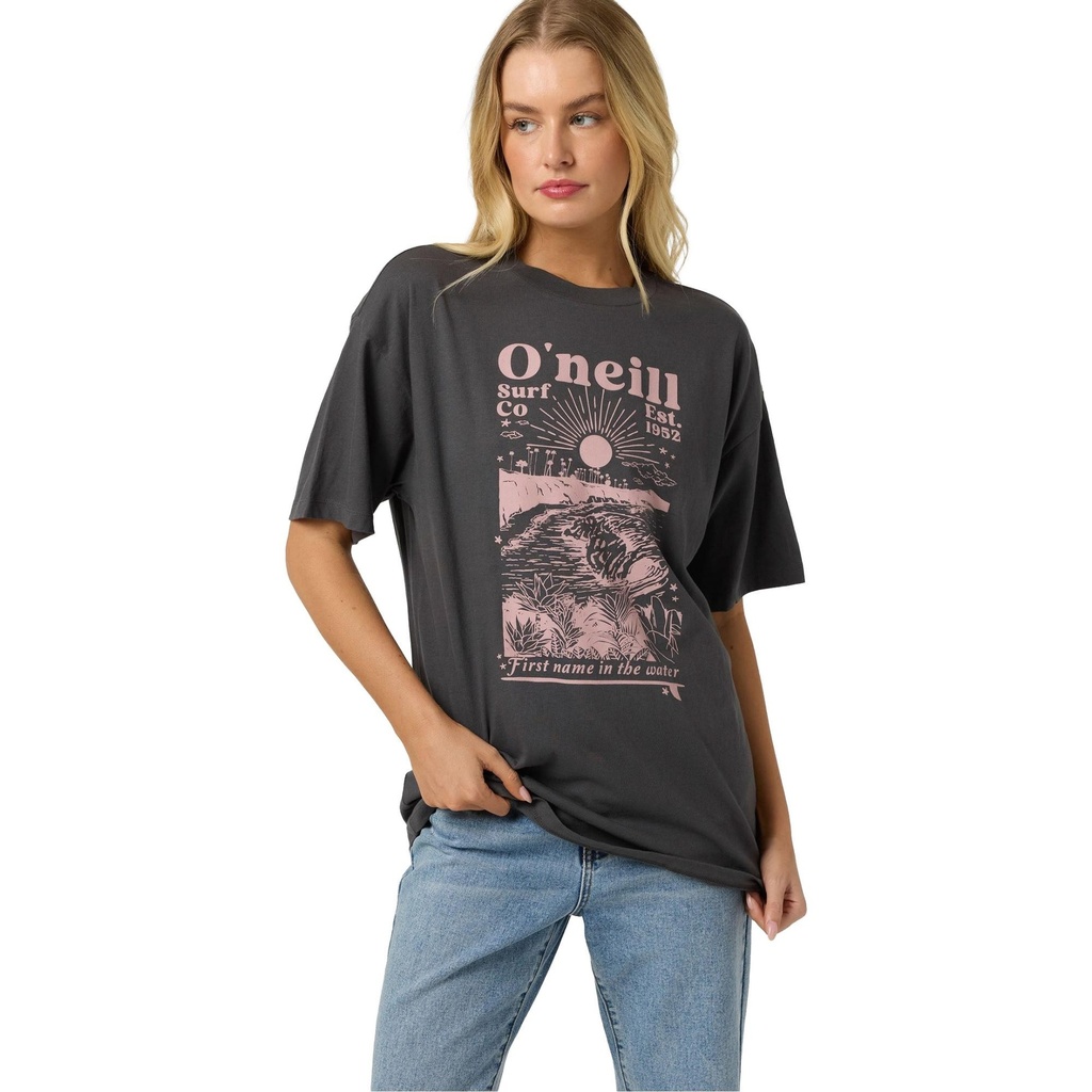[000204330000000] O'Neill Women's Chore Break Oversized T-Shirt (XS)