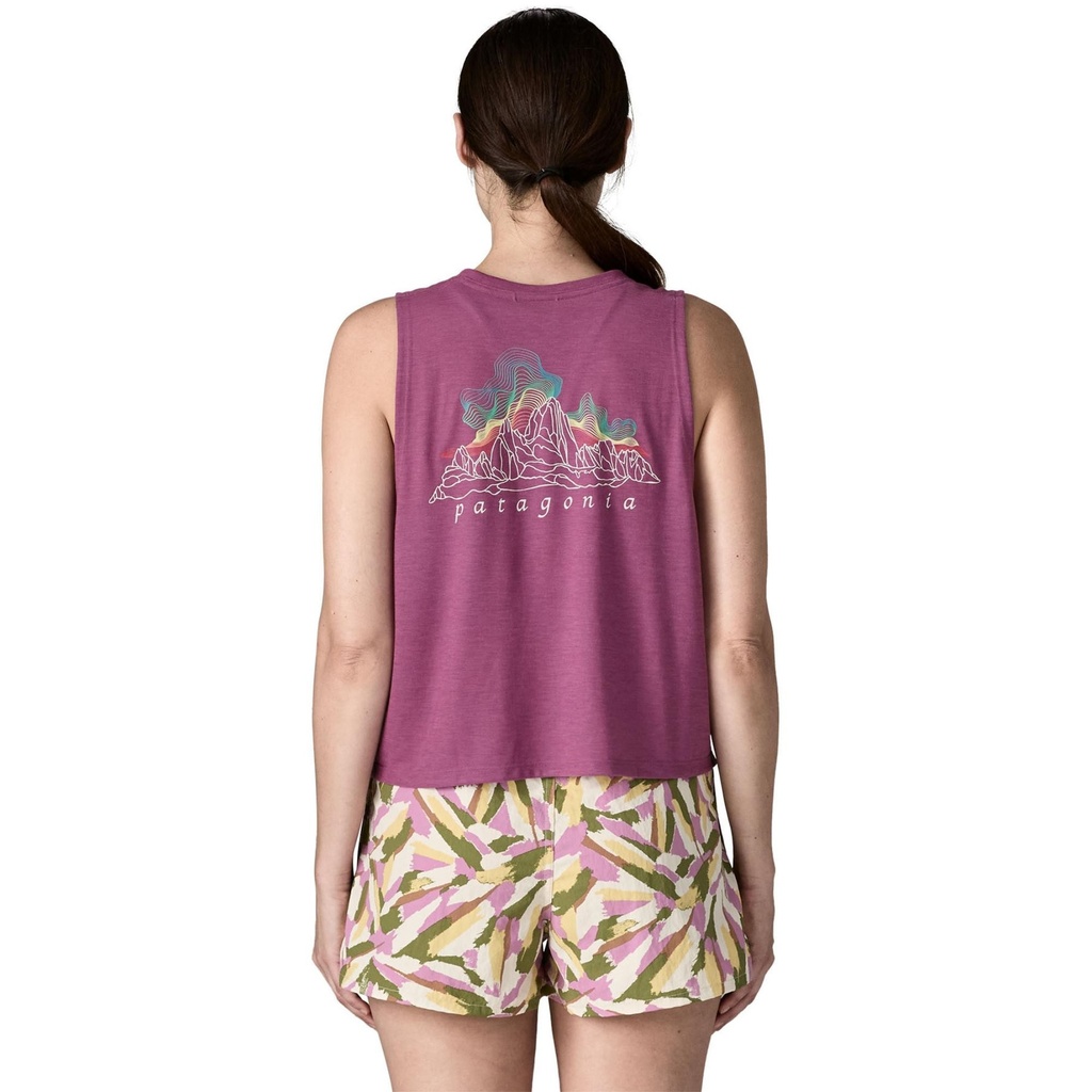 Patagonia Women's Capilene Cool Trail Cropped Tank Top