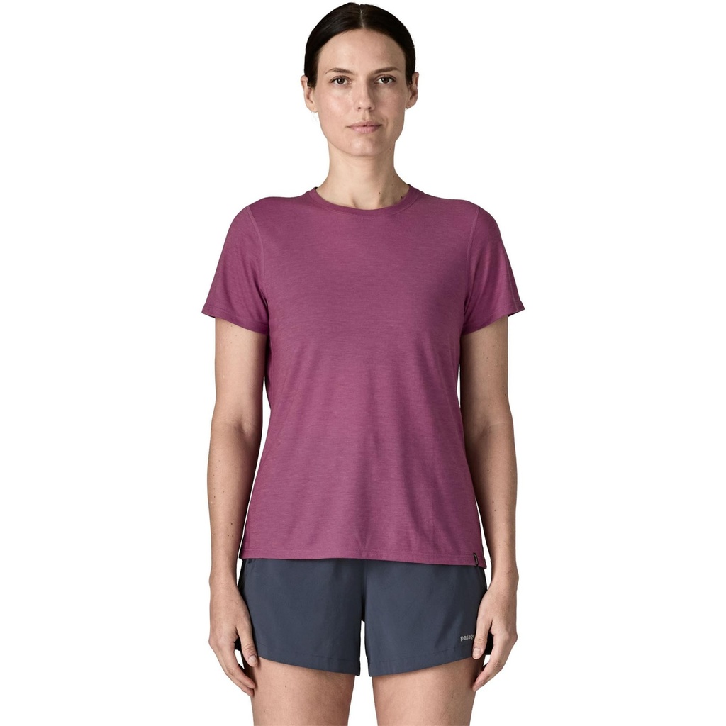 [000204424000000] Patagonia Women's Capilene Cool Trail T Shirt (Faded Magenta, XXS)