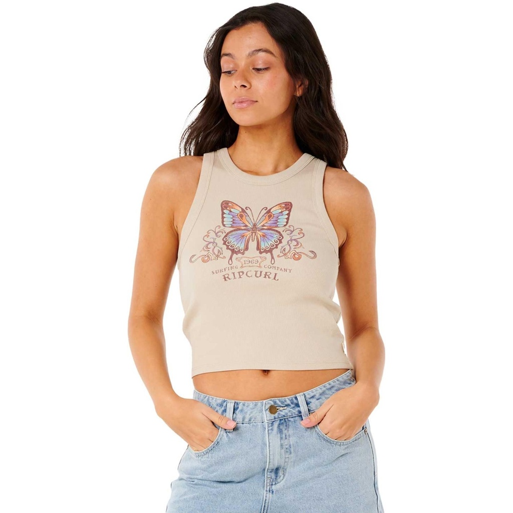 Rip Curl Women's Butterfly Rib Tank Top