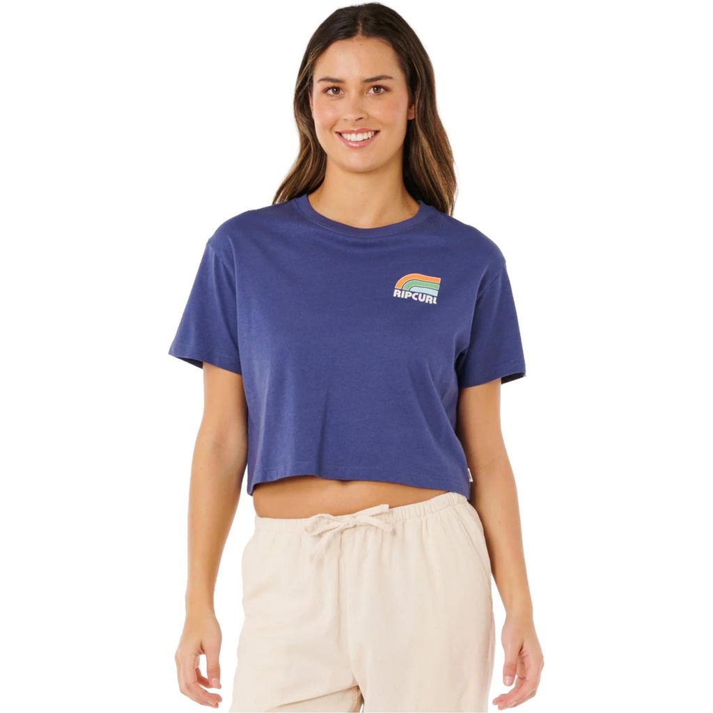 Rip Curl Women's Surf Side Cropped T-Shirt