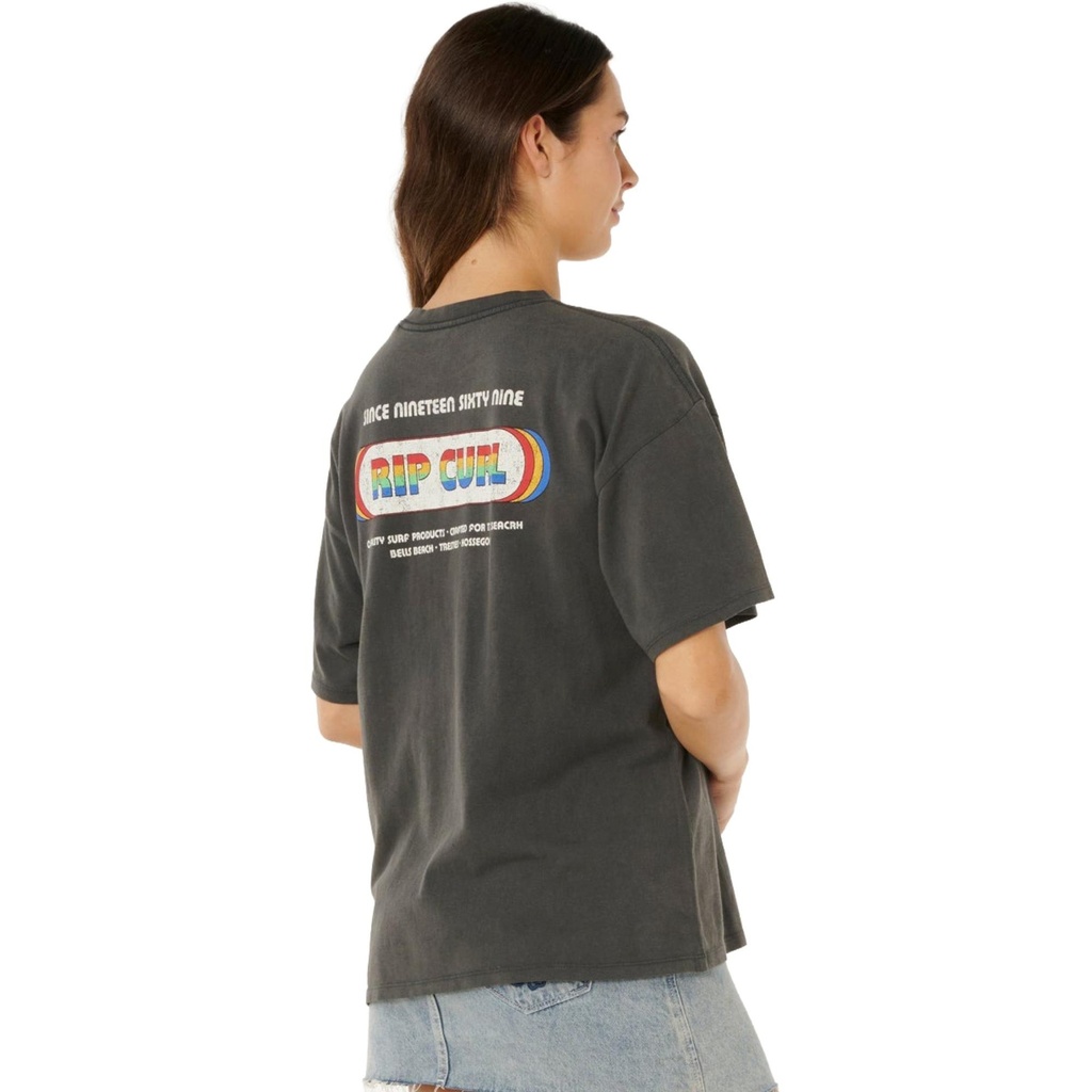 [000204599000000] Rip Curl Women's Surf Revival Heritage Short Sleeve Shirt (XXS)