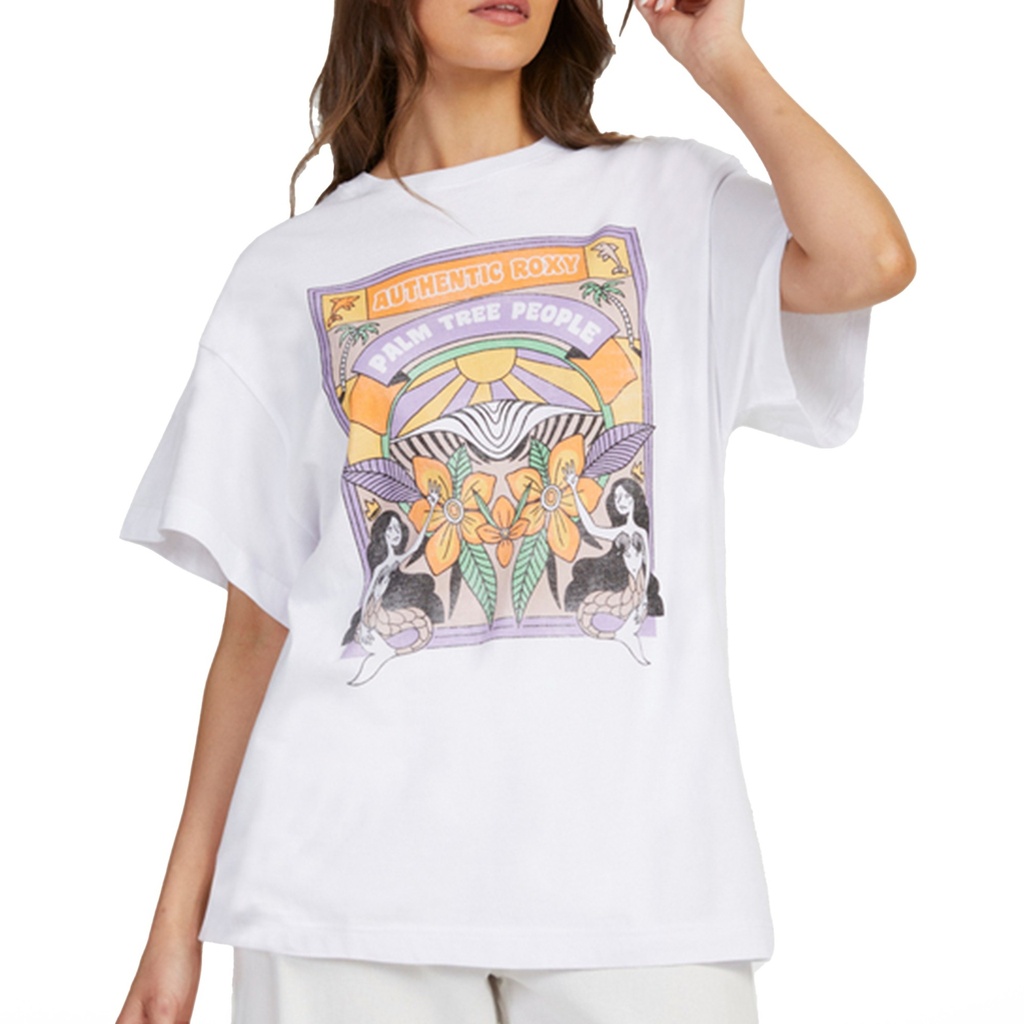 ROXY Women's Sweet Sunshine Oversized T Shirt