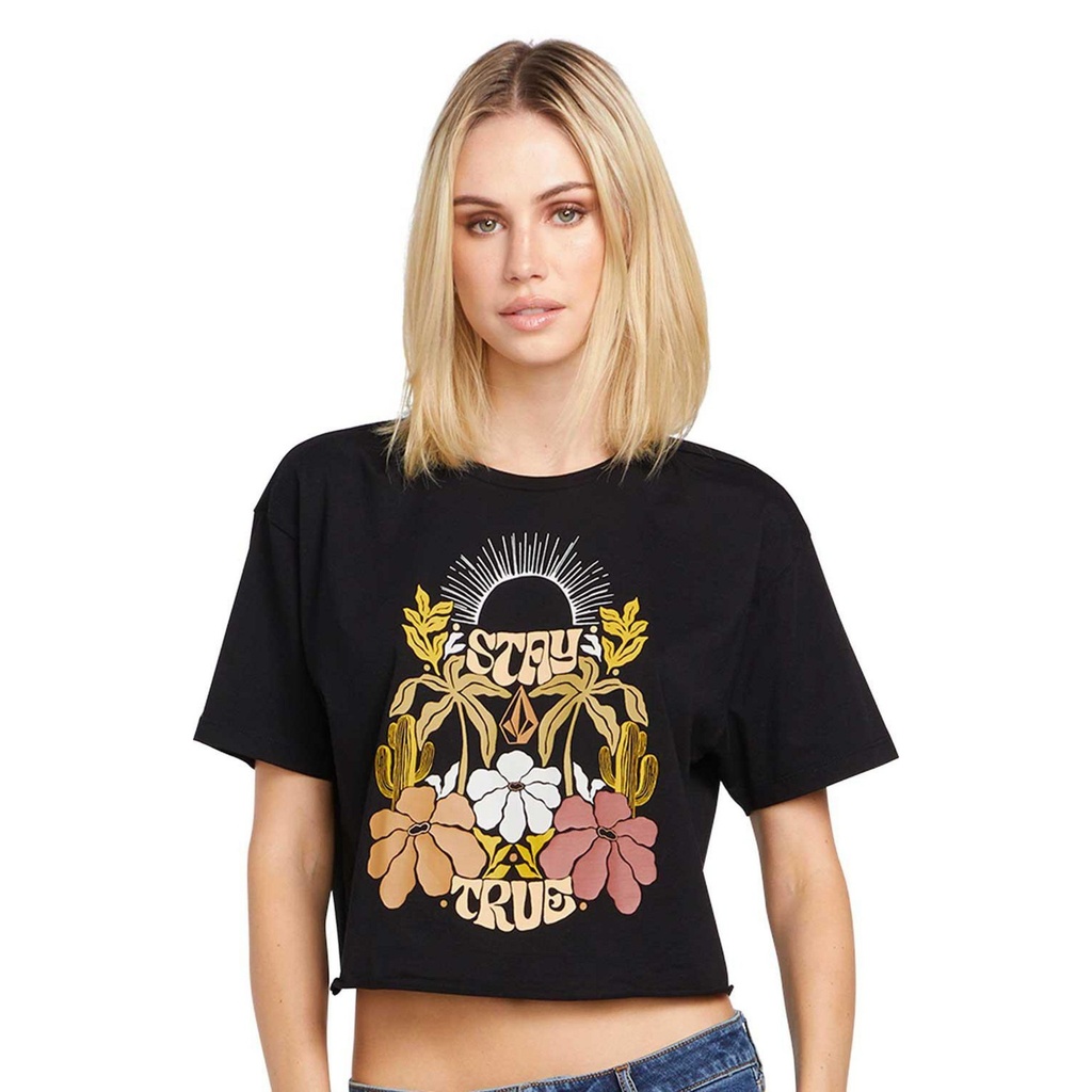 [000204984000000] Volcom Women's Parrott Paints T Shirt (S)