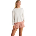 Bamboo Shade Crossover Long Sleeve Shirt