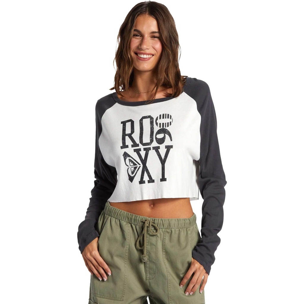 [000205001000000] ROXY Women's Heritage 90 Long Sleeve T Shirt (S)