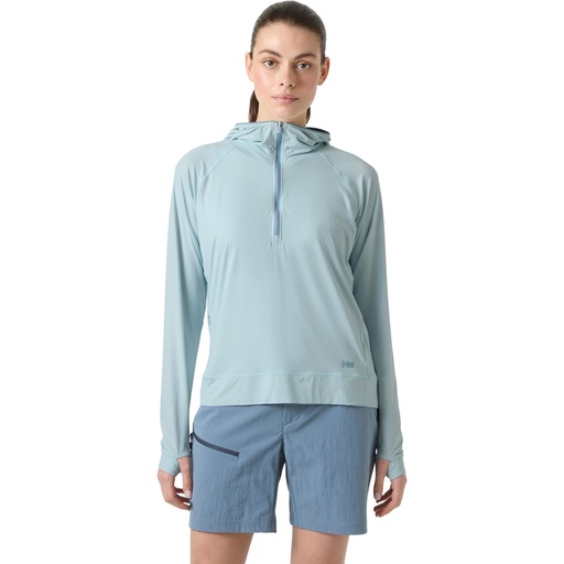 Helly Hansen Women's Shine Solen 1/2 Zip Sun Hoodie