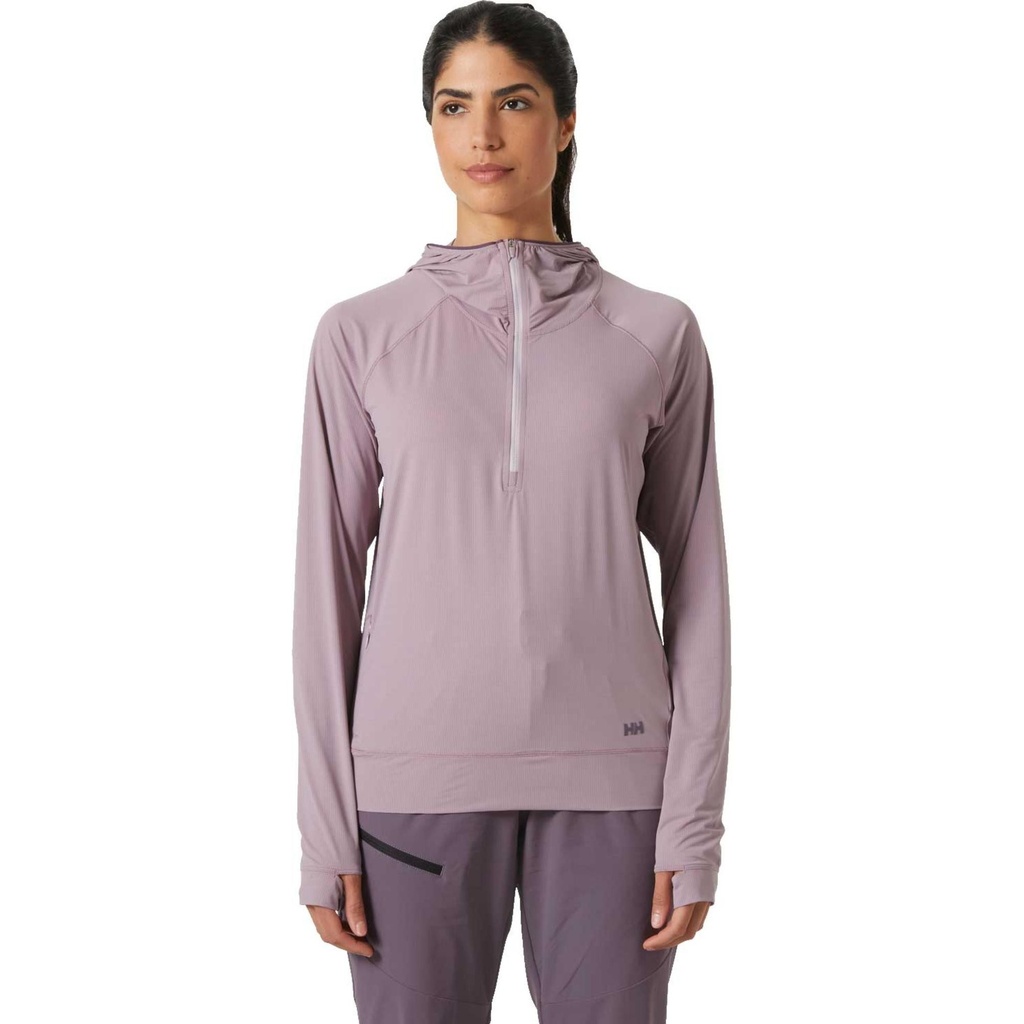 Helly Hansen Women's Shine Solen 1/2 Zip Sun Hoodie