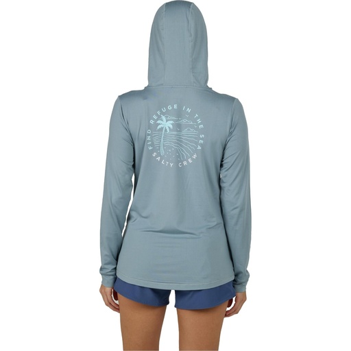 Salty Crew Women's Fireworks Sunshirt Hoodie