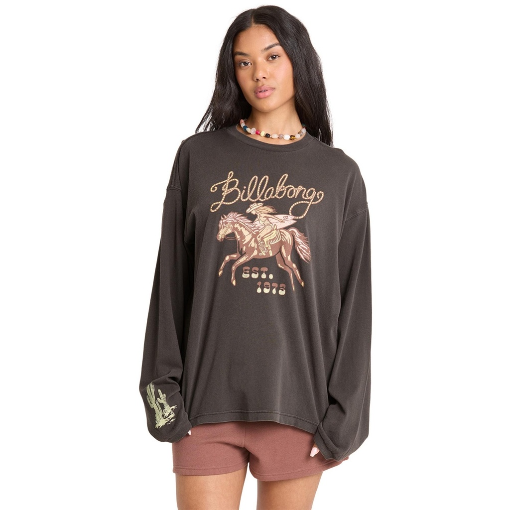[000205327000000] Billabong Women's Familiar Roads Long Sleeve T-Shirt (XS)