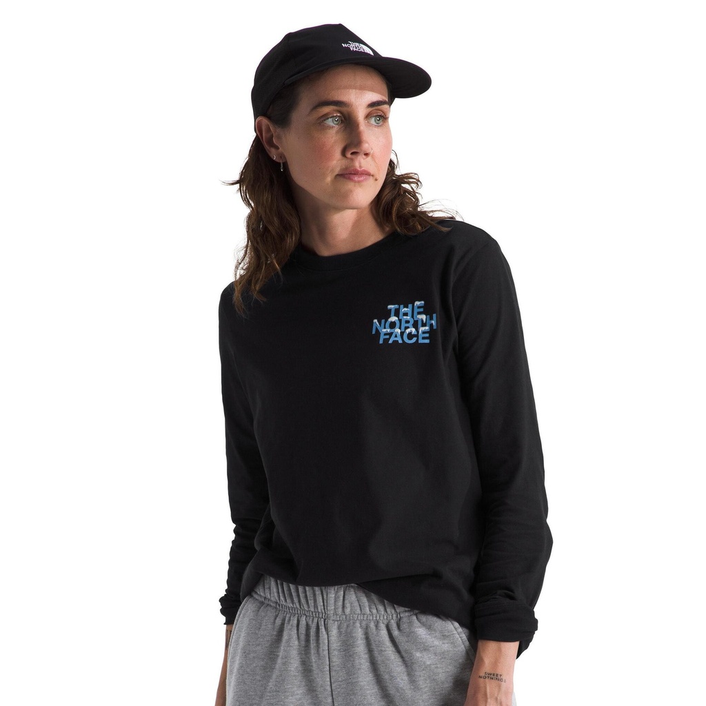 [000205512000000] The North Face Women's Suspended Long Sleeve T Shirt (TNF Black, XS)