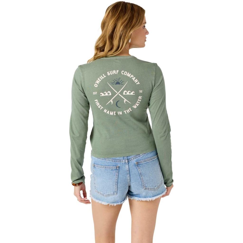 O'Neill Women's Crestview Long Sleeve T Shirt