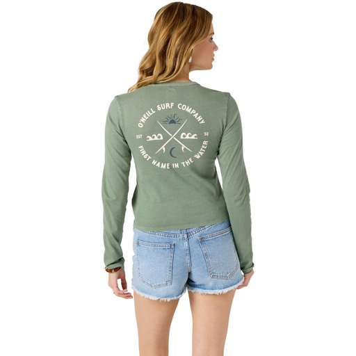 O'Neill Women's Crestview Long Sleeve T Shirt