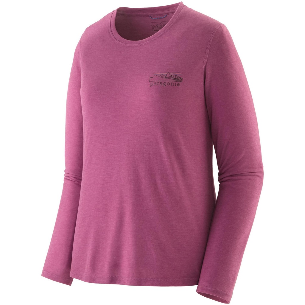 Patagonia Women's Capilene Cool Trail Stratapeaks Long Sleeve T Shirt
