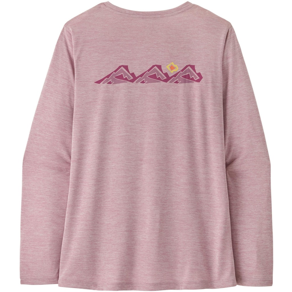 [000205616000000] Patagonia Women's Capilene Cool Trailcheck Daily Long Sleeve T Shirt (S)