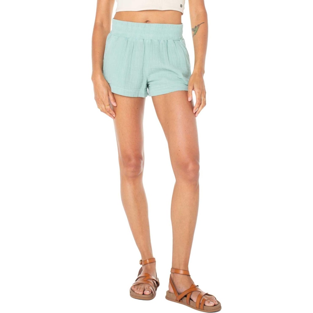[000205856000003] ROXY Women's Laidback Shorts (Aquifer, S)