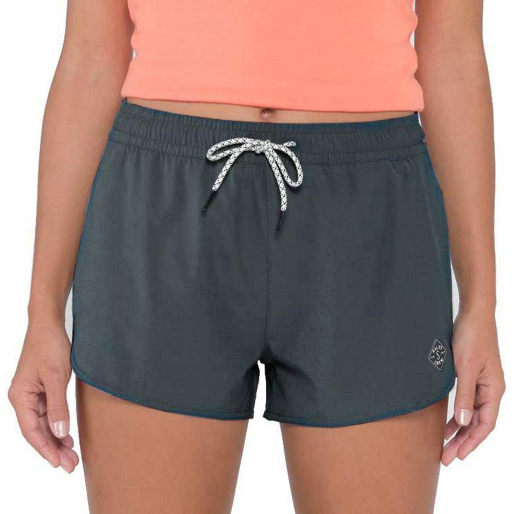 [000205949000009] Salty Crew Women's Beacons Shorts (Charcoal, S)