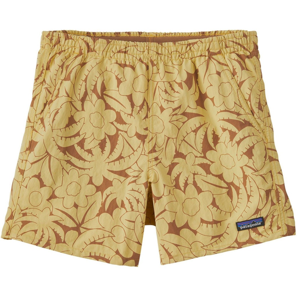 [000206242000020] Patagonia Women's Baggies 5" Shorts (Abundance Surfboard Yellow, S)