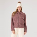 ROXY Women's Amelia Cropped Boucle Jacket