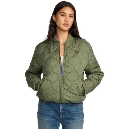 Billabong Women's Cuesta Bomber Zip Jacket