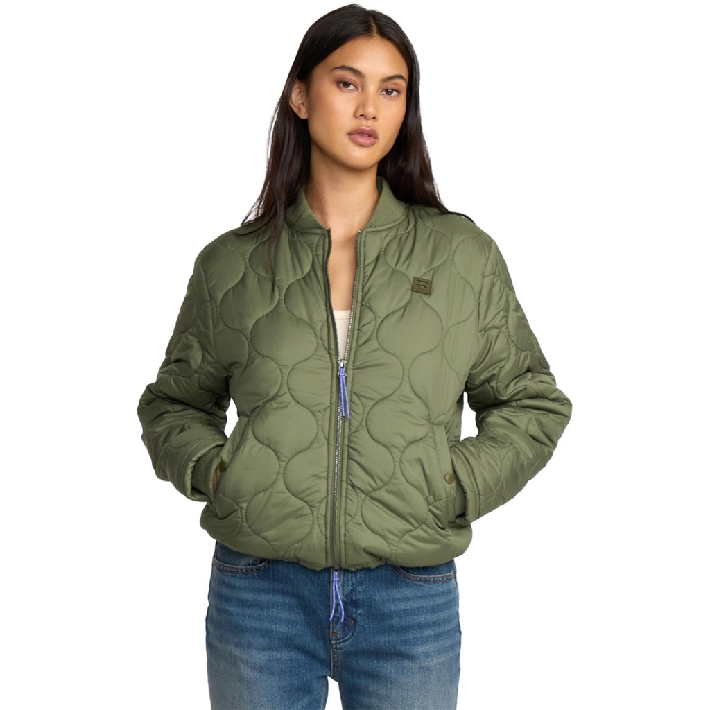Billabong Women's Cuesta Bomber Zip Jacket