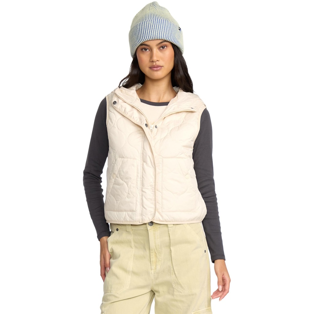 Billabong Women's Cliffs Quilted Lightweight Vest
