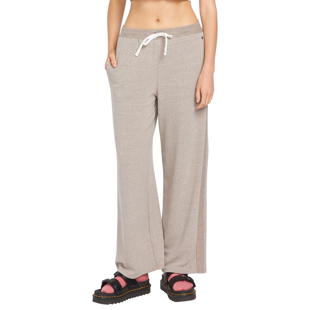 [000207128000000] Volcom Women's Lived In Lounge Frenchie Pants (Concrete, S)