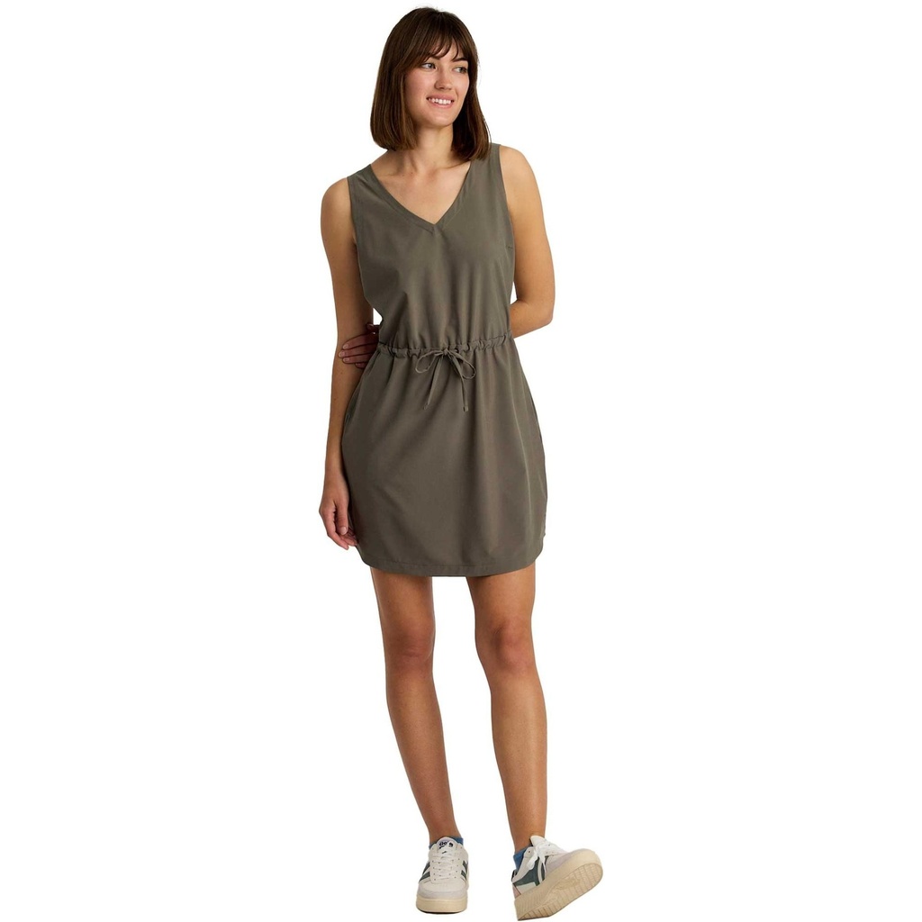 [000207169000000] Free Fly Women's Breeze Dress (Smokey Olive, XS)