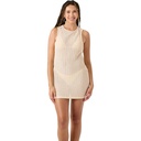 ROXY Women's Crochet Cover Up Mini Dress