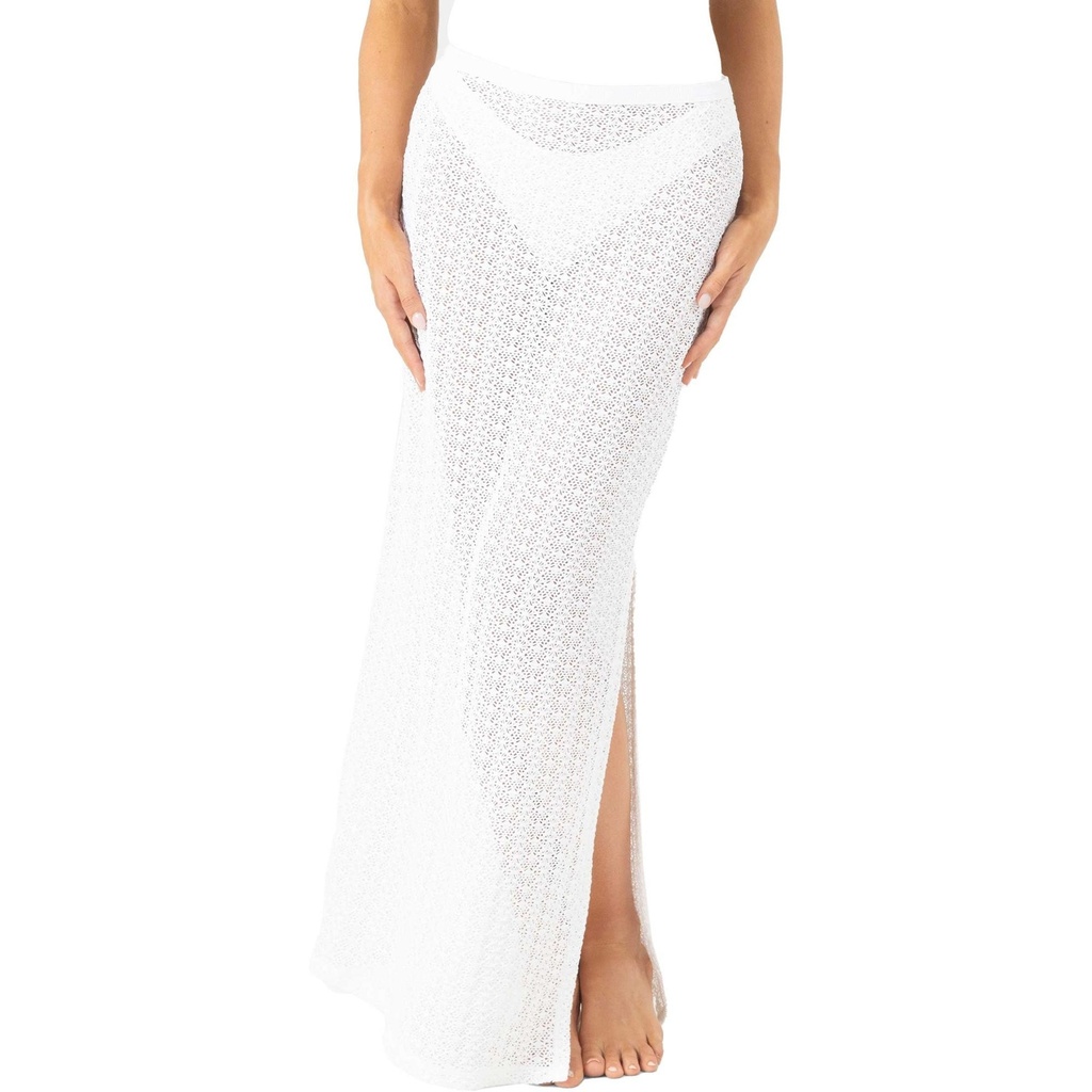 [000207174000000] ROXY Women's Crochet Pull On Long Skirt (XS)