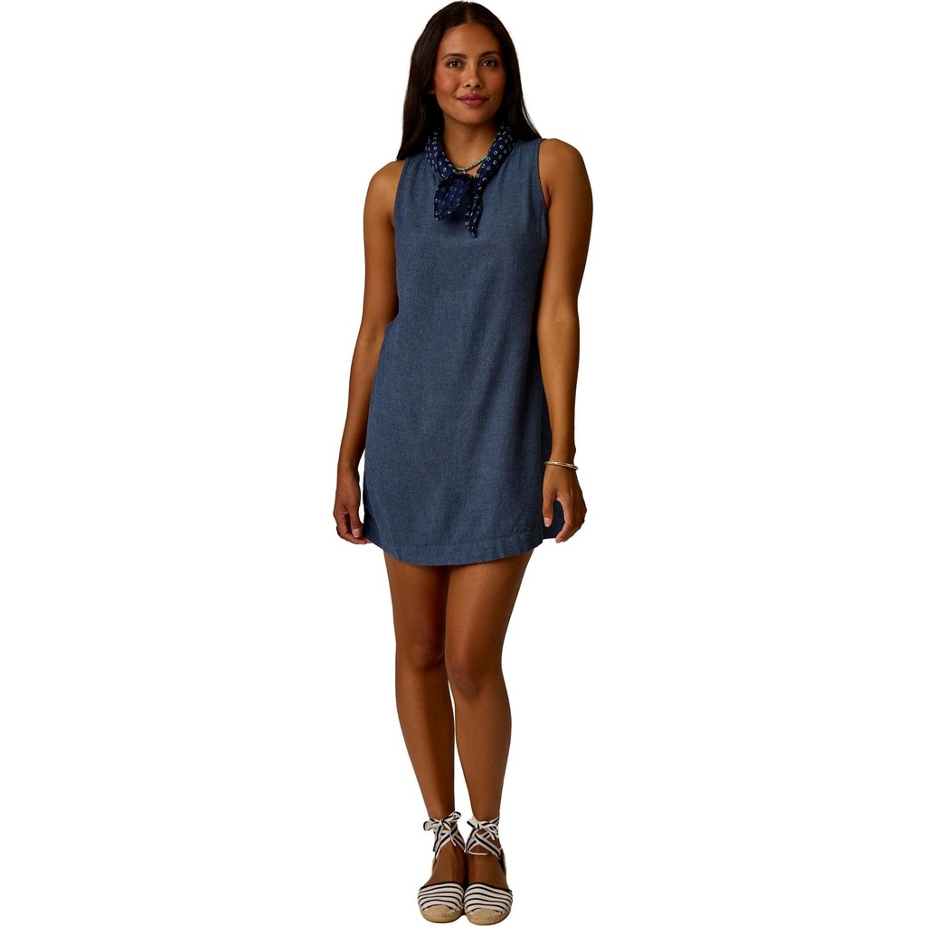Carve Designs Women's Scottie Linen Dress