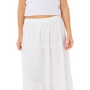 Rip Curl Women's Oasis Broderie Maxi Skirt