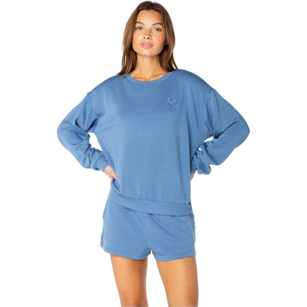 ROXY Women's Surfing by Moonlight Crewneck Sweatshirt