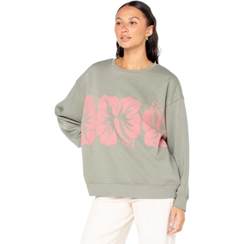 ROXY Women's Morning Hike Crewneck Sweater