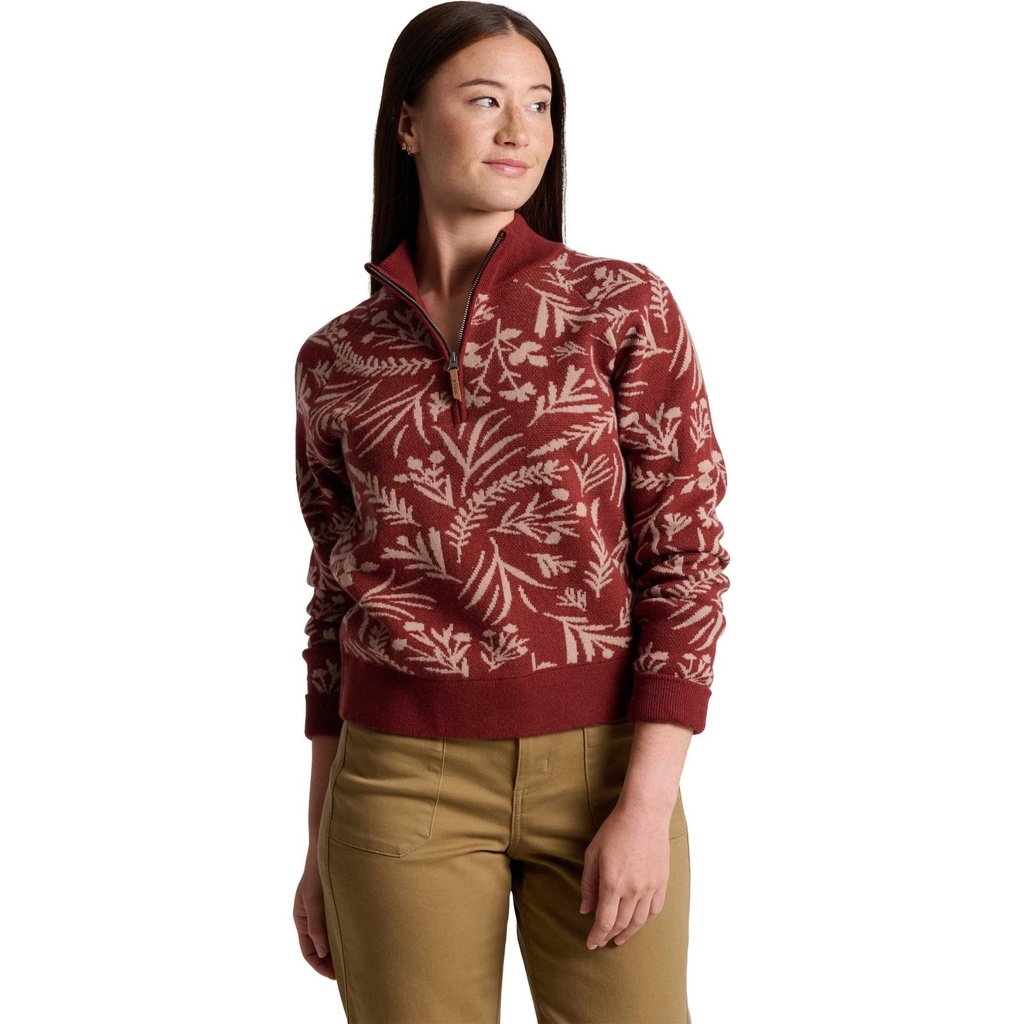 [000208133000000] KUHL Women's Viola Sweater (Cherry, XS)