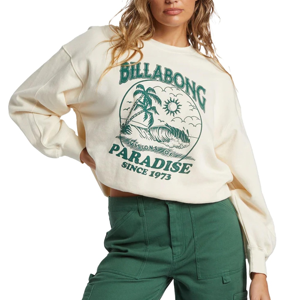 [000208186000000] Billabong Women's Fresh Take Pullover Sweatshirt (S)
