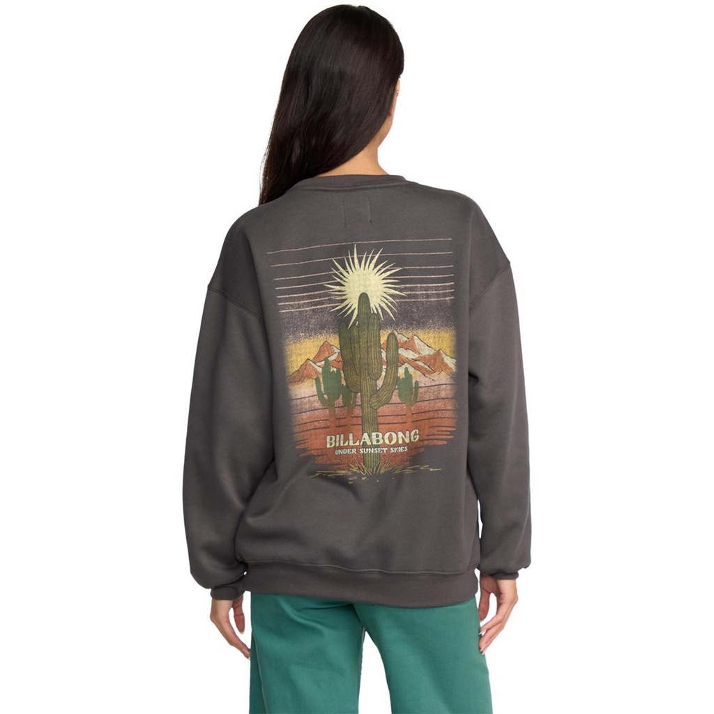 [000208192000000] Billabong Women's Desert Break Crew Sweatshirt (XS)