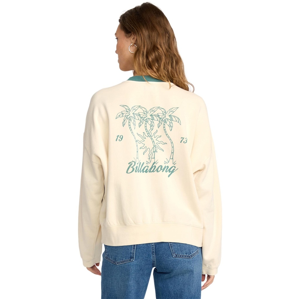 Billabong Women's Triple Palms Crewneck Sweatshirt