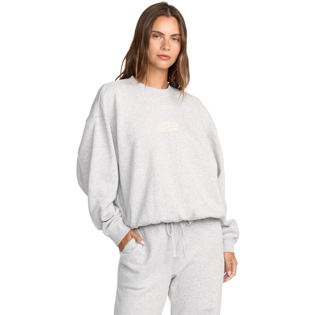 Billabong Women's So Sunny Kendal Crewneck Sweatshirt