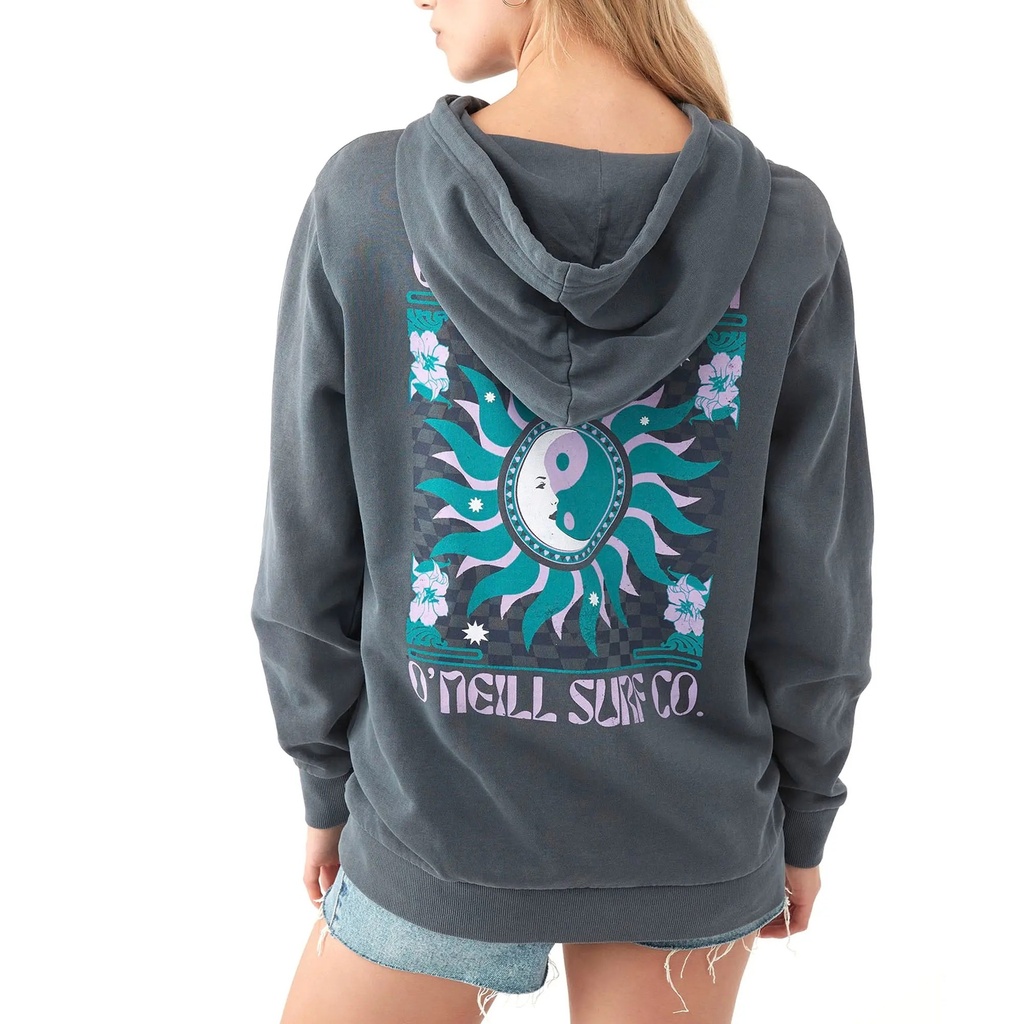 [000208384000000] ONeill Women's Forever Fleece Hoodie (Slate, S)
